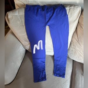 Purple leggings medium
